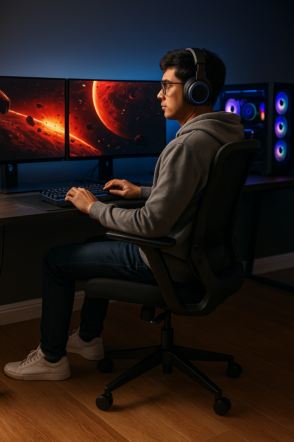 Chaise de bureau "Hikaru S400"